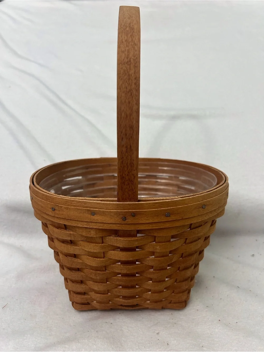 Longaberger 1993 Mother’s Day Basket with plastic liner